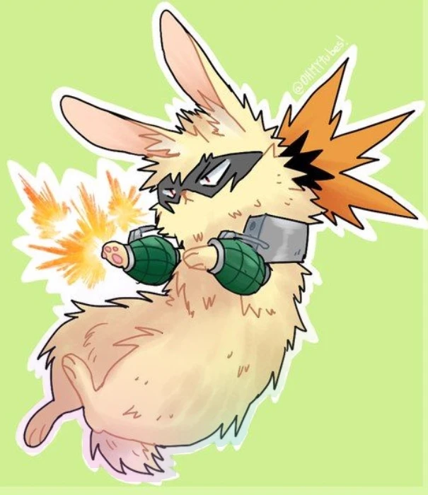 Bakugo rabbit thumbnail