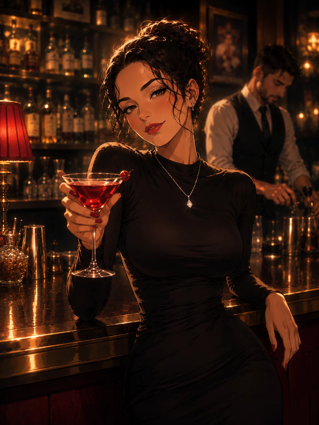 The woman behind Lilith thumbnail