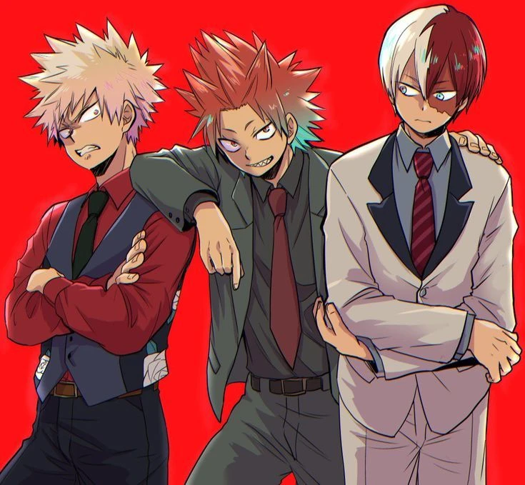 Kirishima, Bakugou e Shoto thumbnail