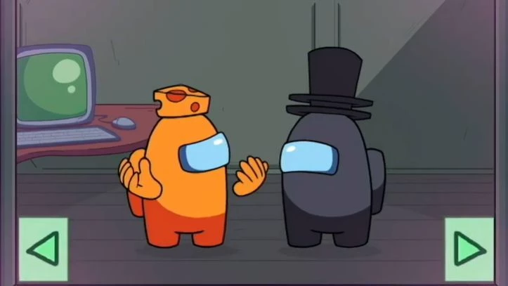 mr cheese x the gentleman \| Among us logical thumbnail