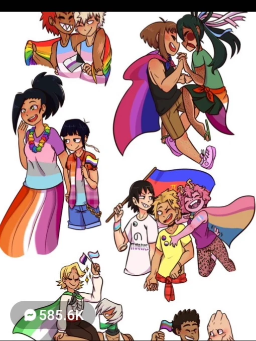 MHA PRIDE MONTH 🏳️‍⚧️🏳‍🌈  with pick me..  thumbnail