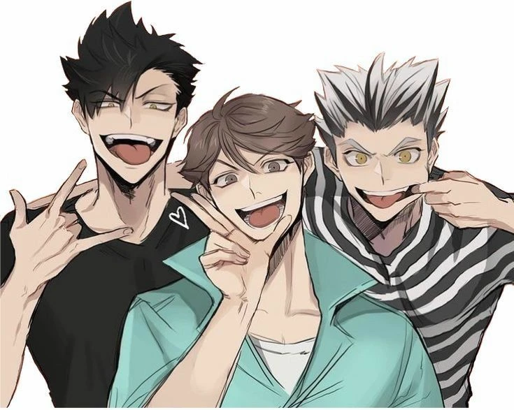 Kuroo, Oikawa and Bokuto thumbnail