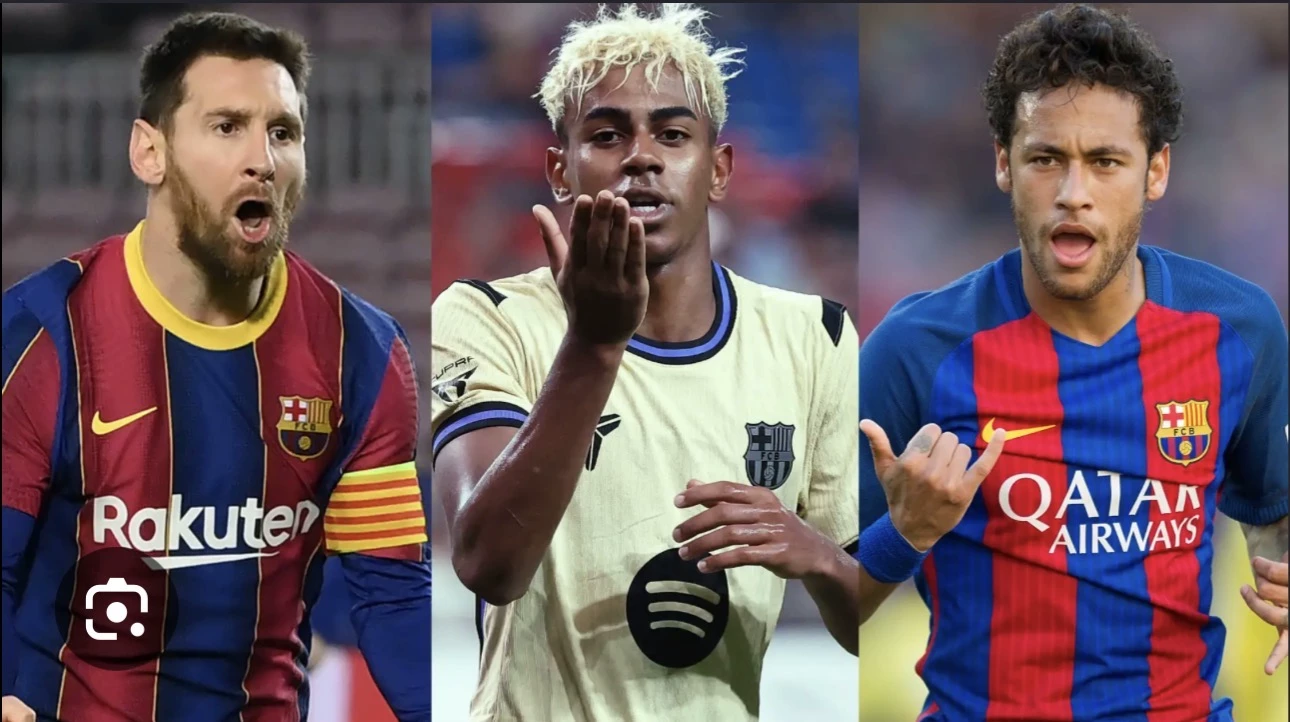 Messi, Yamal and Neymar thumbnail
