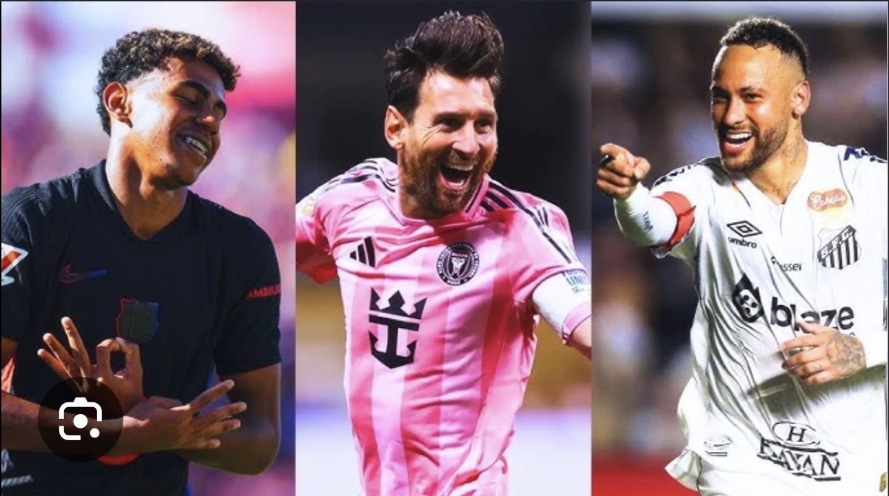 Messi, Neymar, Lamine Yamal, [your name], Nicki Nicole, Shakira thumbnail