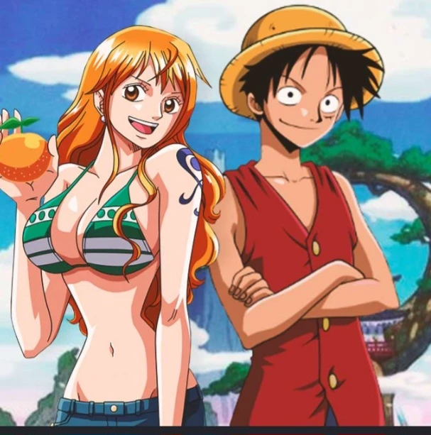 Nami and Luffy thumbnail