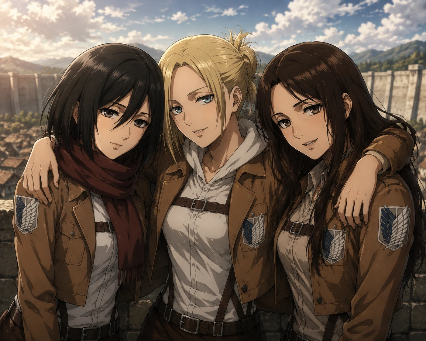 Mikasa x Annie x Pieck thumbnail