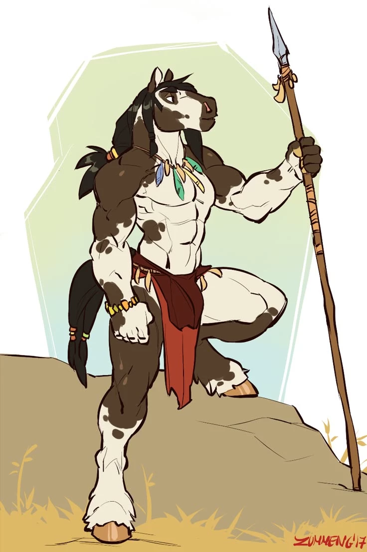 Bosem, the chief of the horse tribe thumbnail