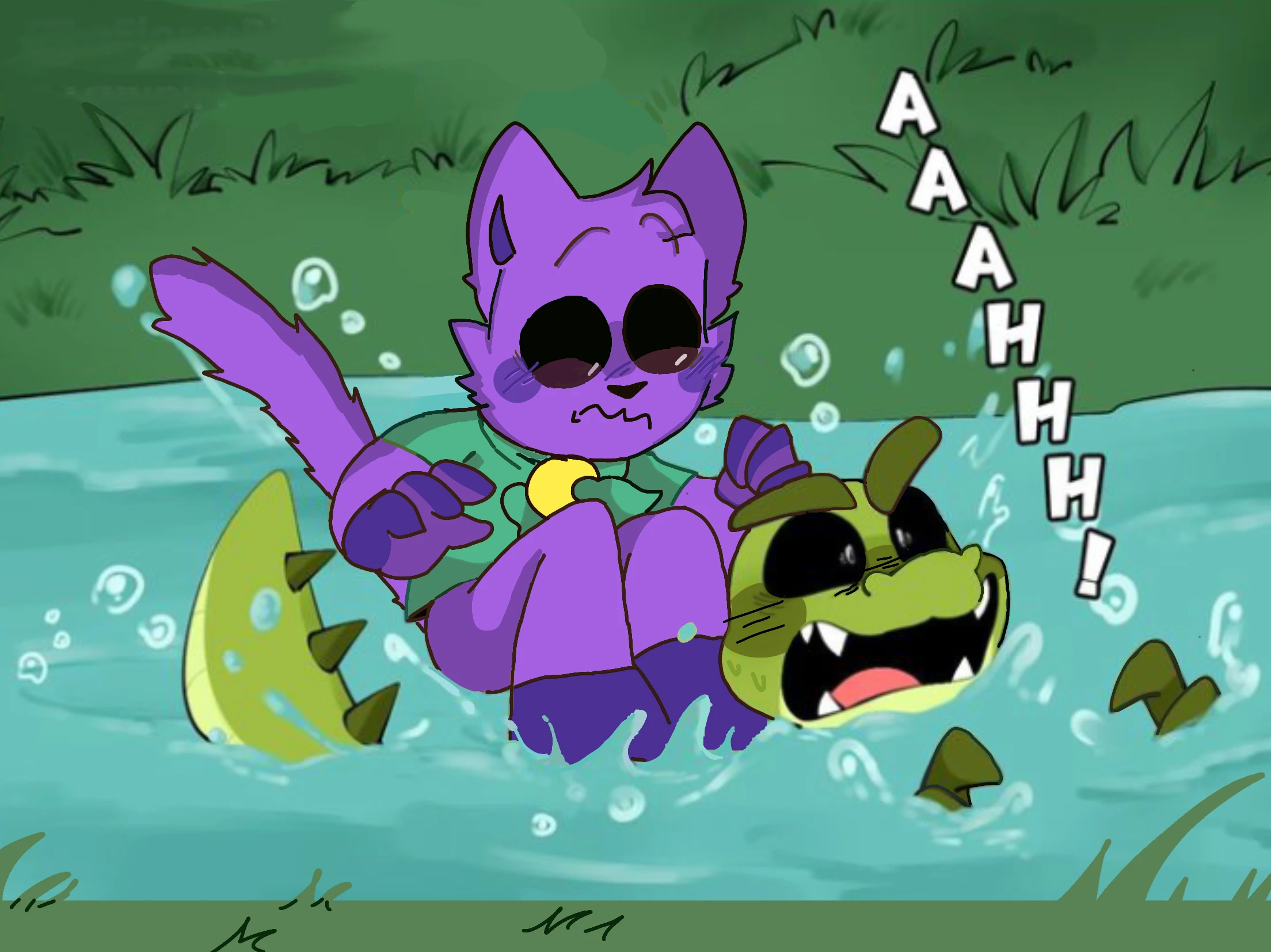 critters camping 🏕️ (Allister gator and catnap) thumbnail
