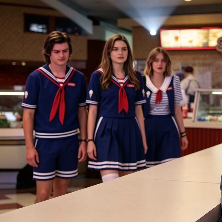 Steve, Robin and Zoe and the town's Pick me, Amelia. thumbnail