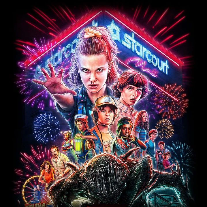 Stranger things, with a pick me thumbnail