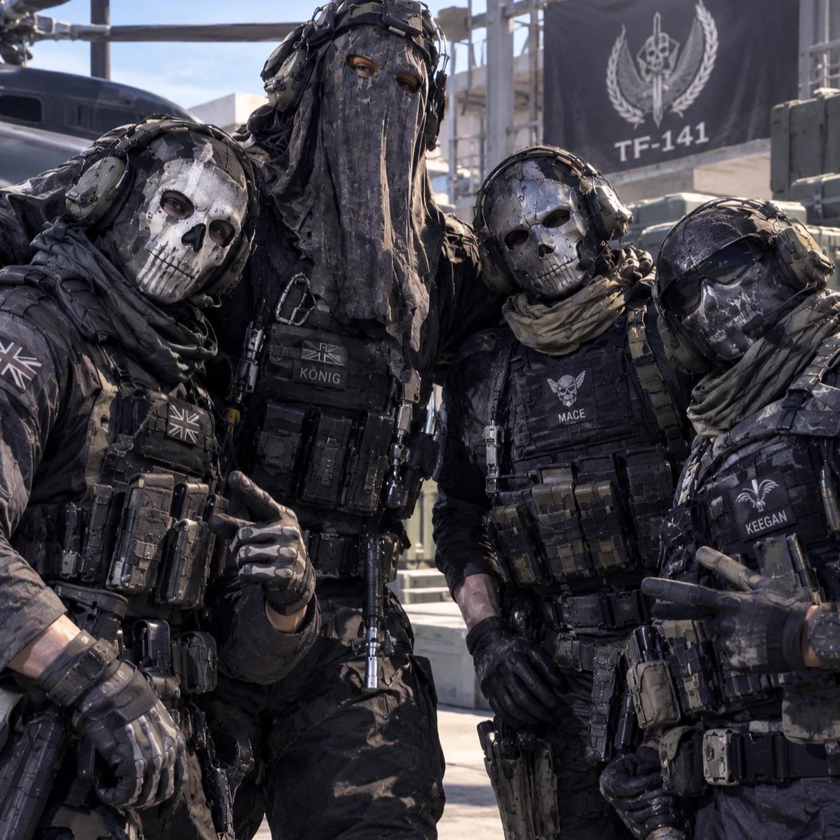 Ghost, König, Keegan, and Maza. thumbnail