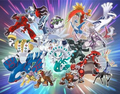 Legendary and Mythical Pokémon thumbnail