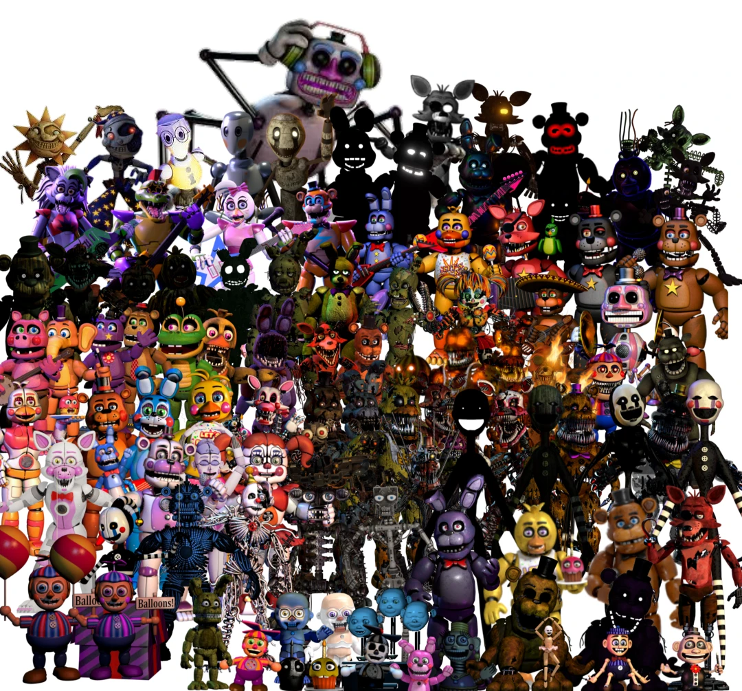 fnaf (all characters) thumbnail