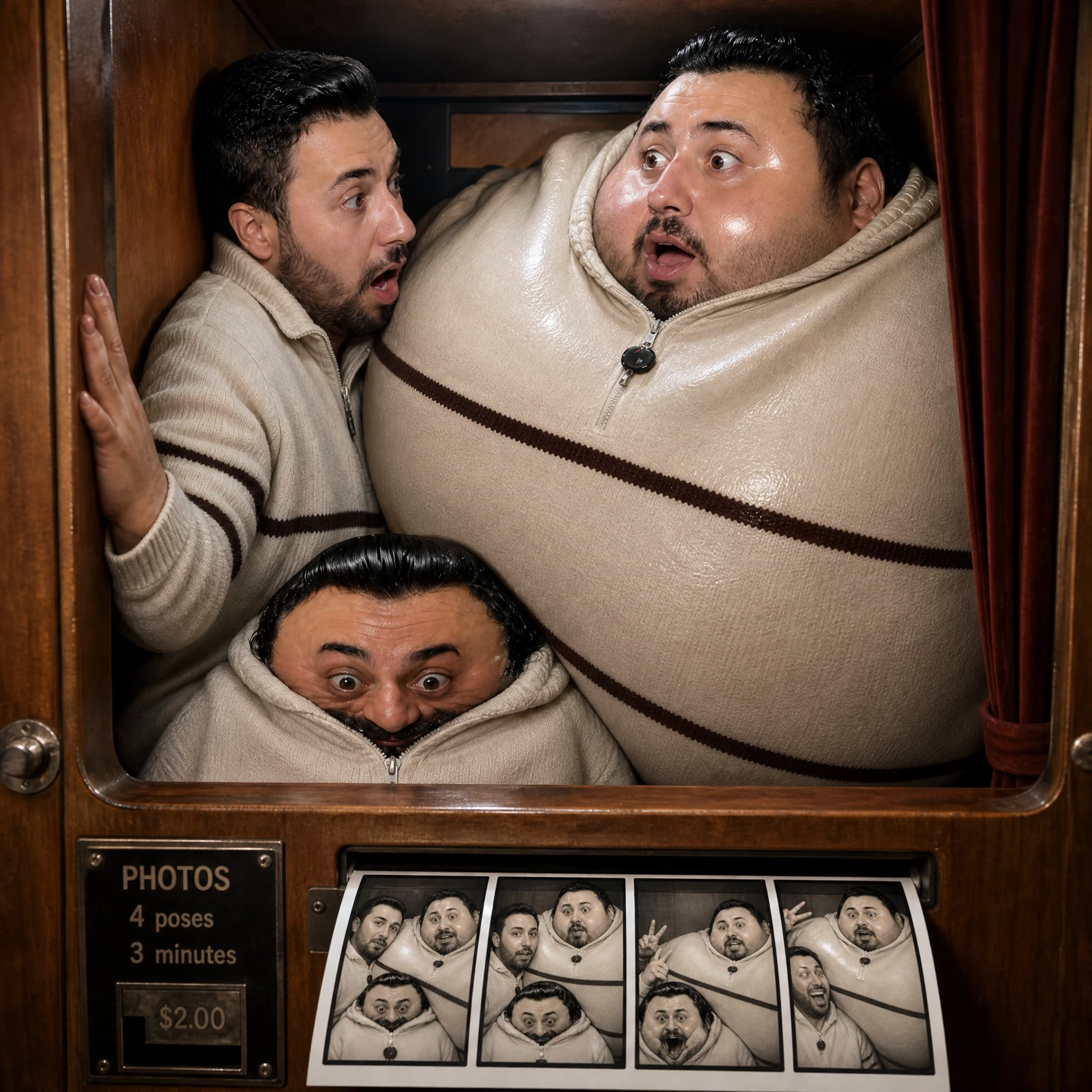Kadir and His Clones (Three different physical forms of a single identity) thumbnail
