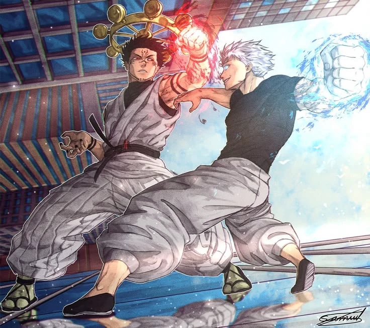 Gojo and Sukuna thumbnail