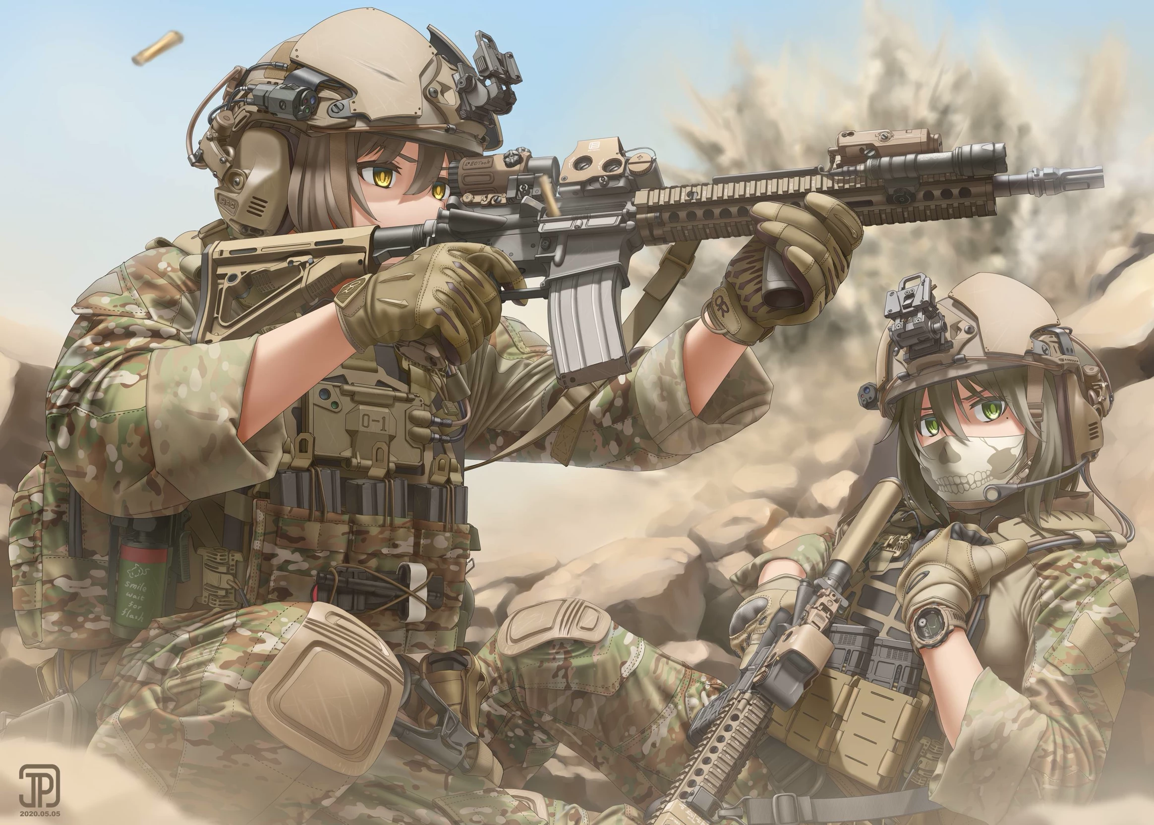 Rebecca And Jessica | 23th Mechanized Assault Platoon. thumbnail