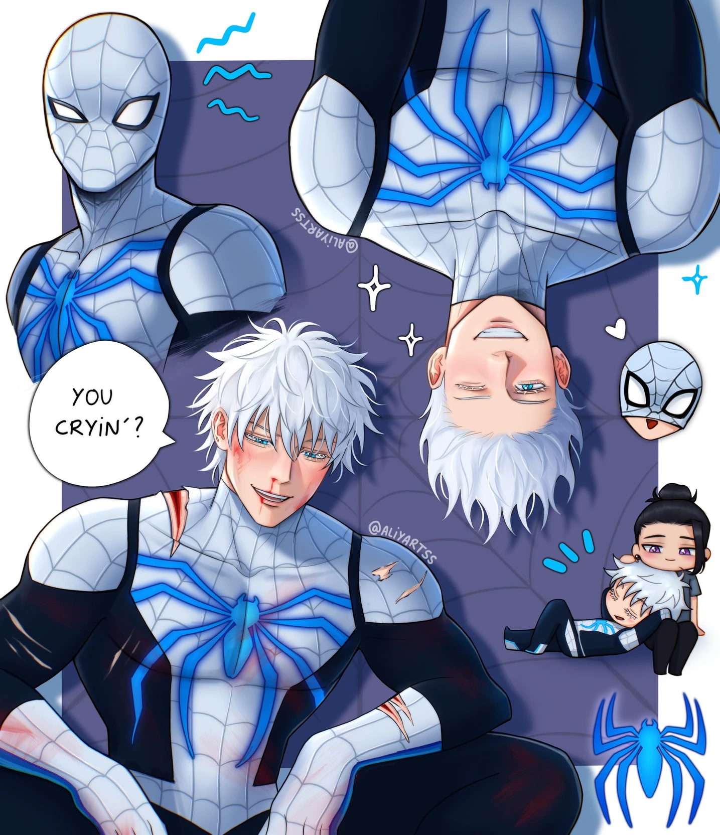 Satoru Gojo----- Infinity Spiderman thumbnail
