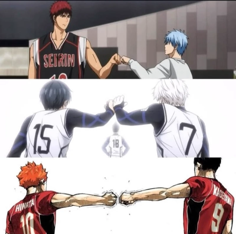 Haikyuu! , Blue lock and Kukuro no basket thumbnail