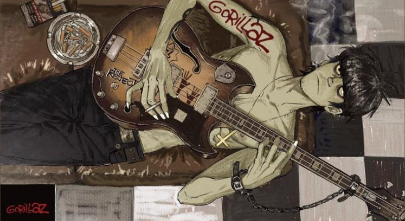 road trip with the Gorillaz but Murdoc likes you  thumbnail