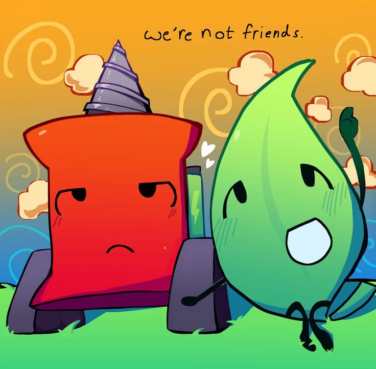 Pin x Leafy (BFDIA SHIP) thumbnail