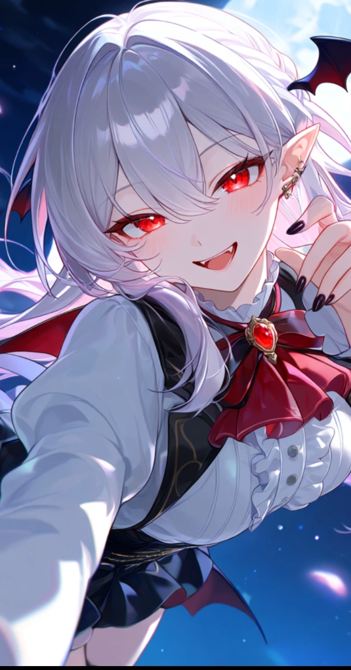 Did your wife, the vampire queen, come to look for you?😍😍 thumbnail