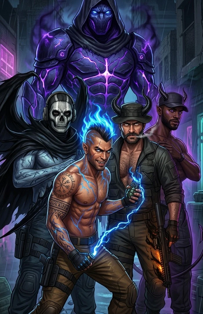 Task force 141 - AU - Monster thumbnail
