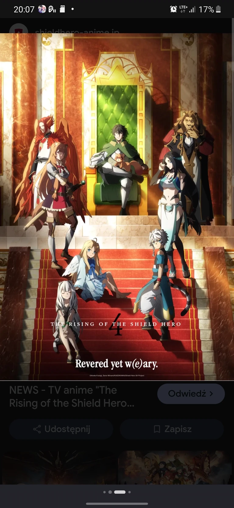 Rising of the Shield Hero thumbnail