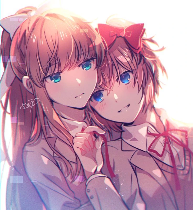 Monika X Sayori (ddlc) thumbnail