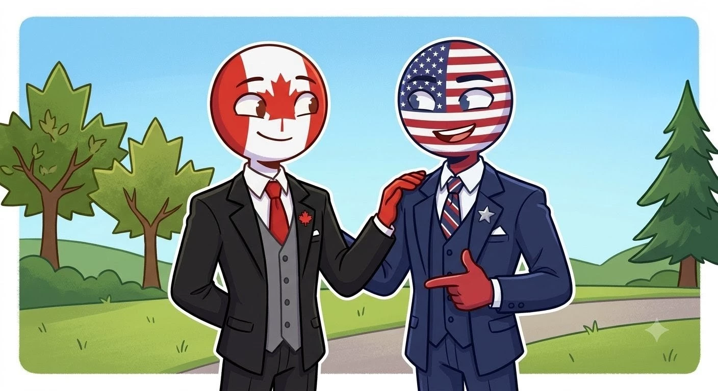 USA and Canada countryhumans thumbnail
