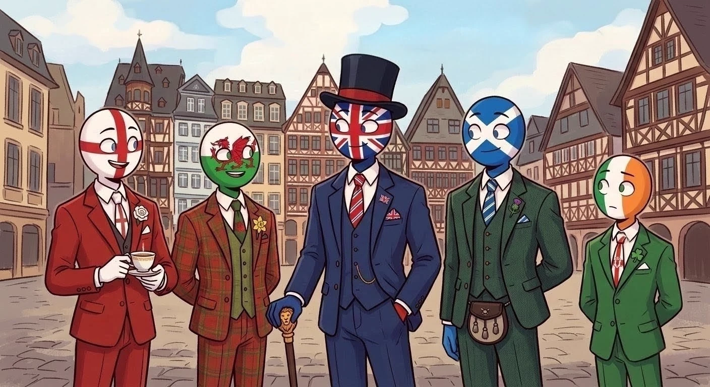 United Kingdom of Great Britain and Ireland Countryhumans thumbnail
