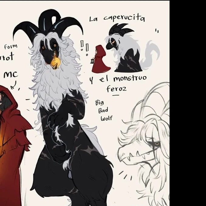 Pierrot tfc big bad wolf au thumbnail