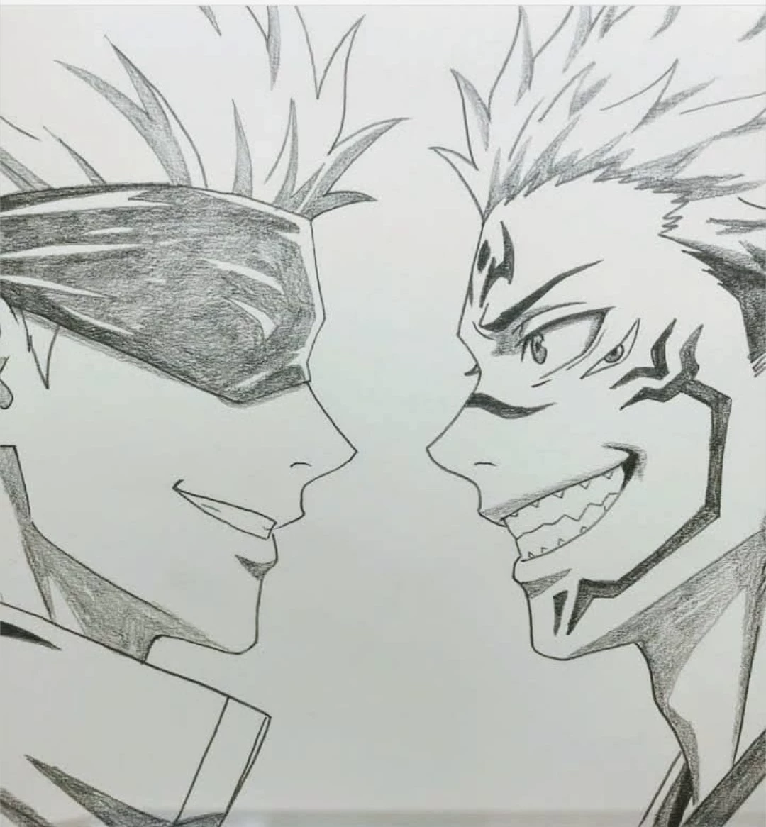 gojo saturo and Sukuna thumbnail