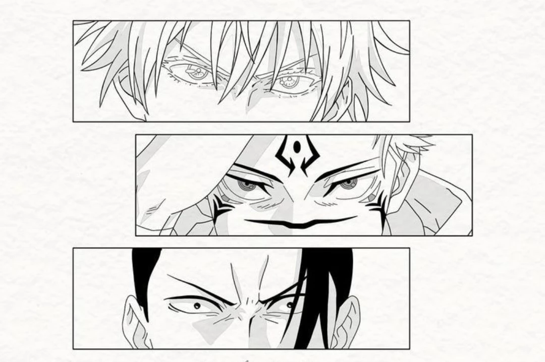 Gojo, sukuna and geto thumbnail
