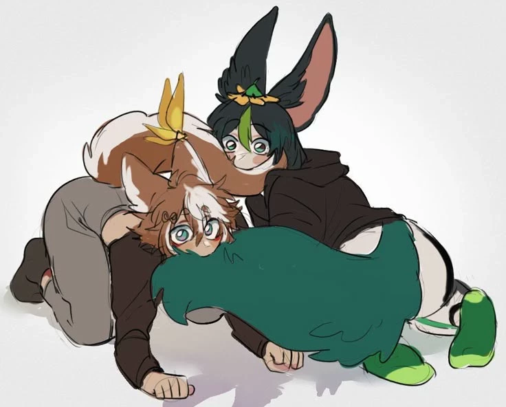 Tighnari and Gorou thumbnail