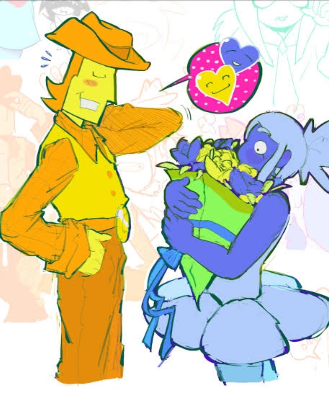 Blue and Yellow (Deltarune) thumbnail