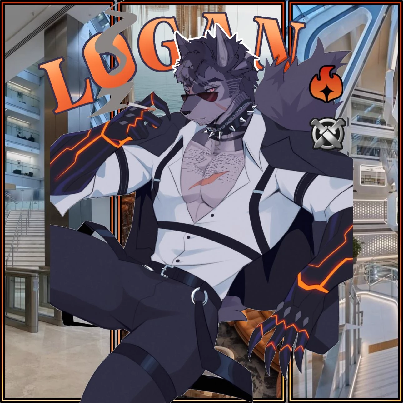 Logan Von Alexander 'One Slap' \[a furry anthro romantic story\] thumbnail
