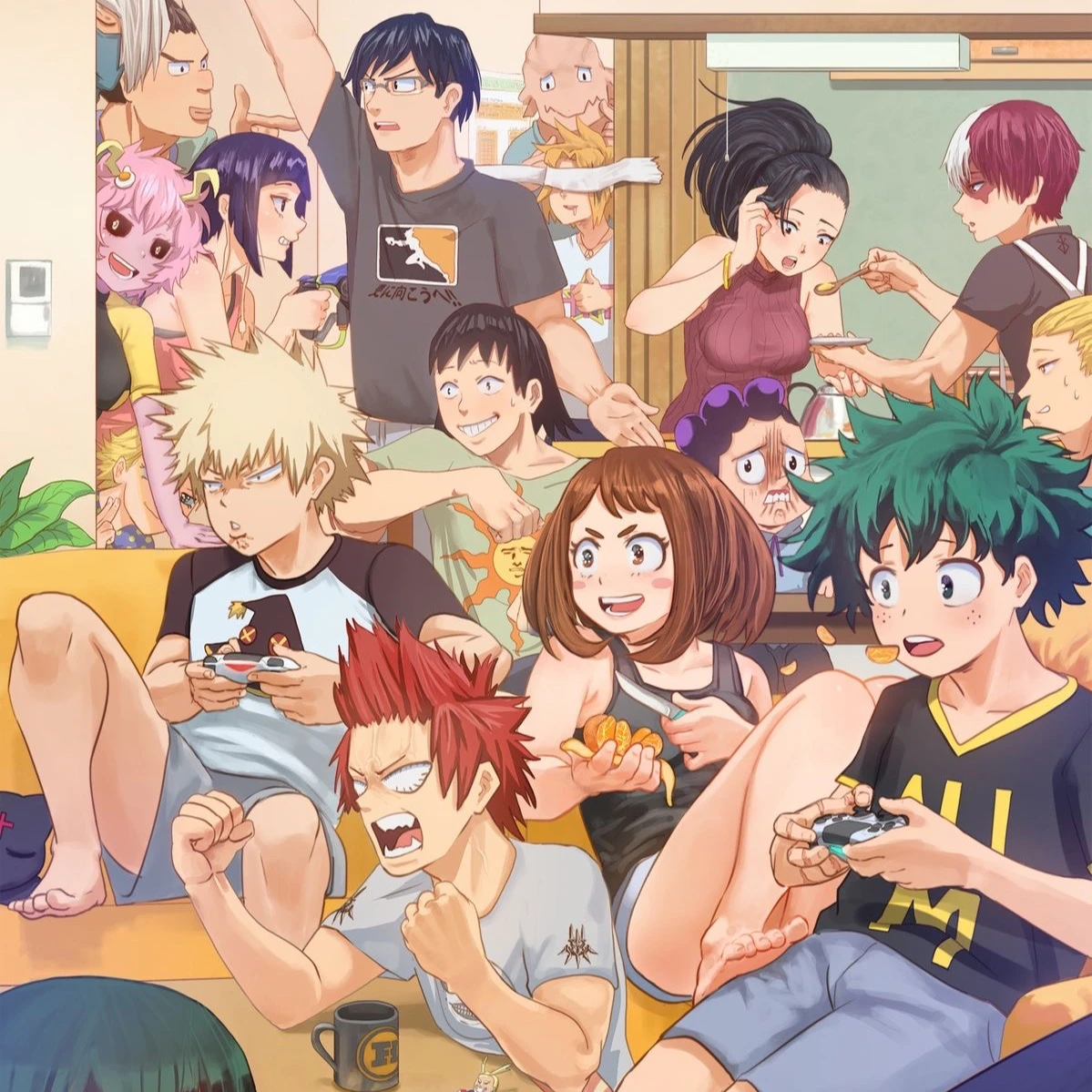 Mha react to the multiverse thumbnail
