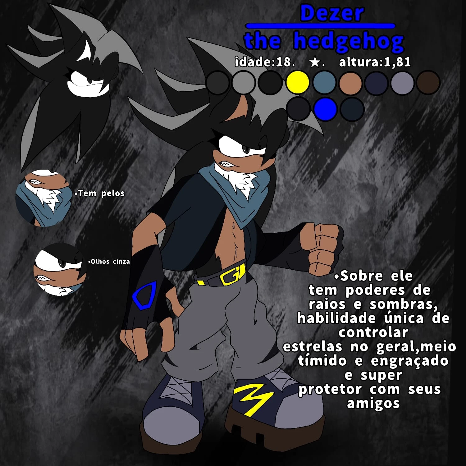Dither The hedgehog. thumbnail