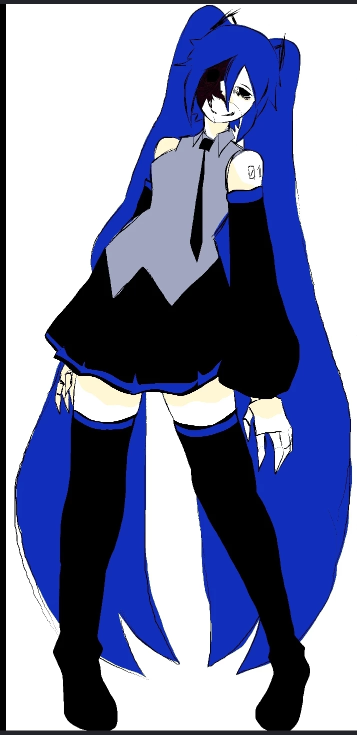 Hatsune Miku[From Project diva:Deep blue] thumbnail