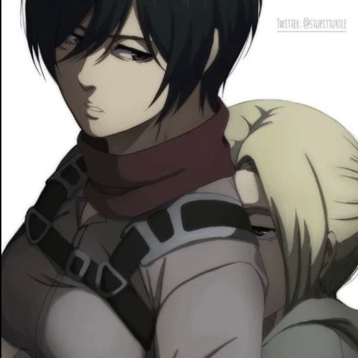 mikasa y annie thumbnail