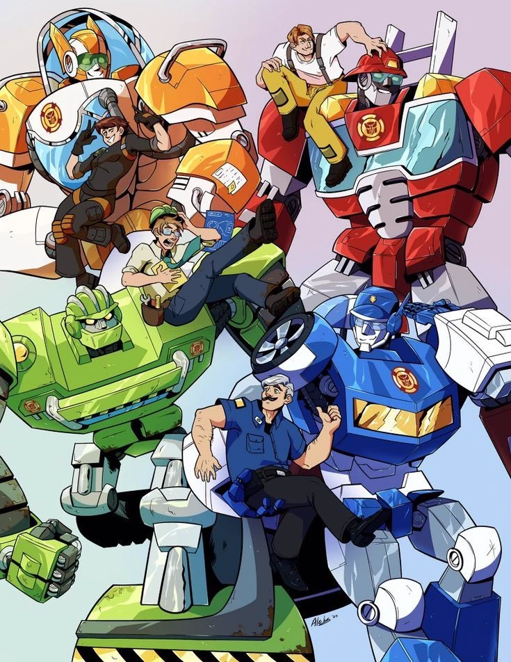 Burns family Transformers: Rescue Bots thumbnail