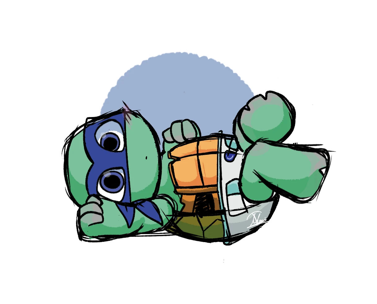 ☆°○ baby Leo?! 🔵 (art by me ^^) thumbnail