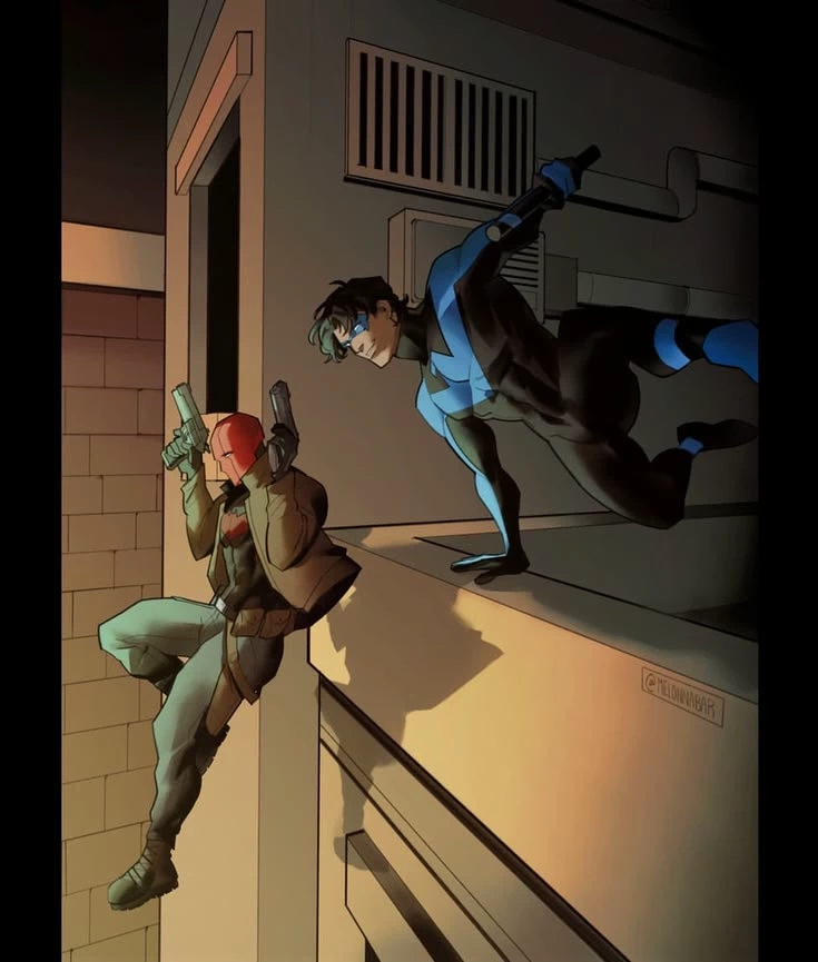 Redhood and Nightwing thumbnail