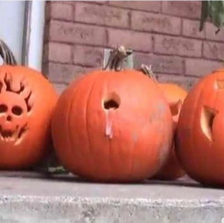 Pumpkin with a hole thumbnail