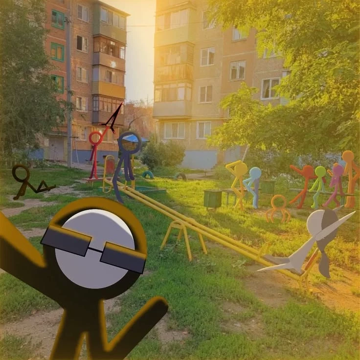 Alan Becker friendship universe thumbnail