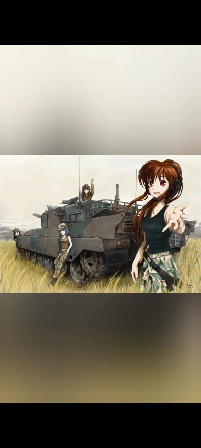 Tank girls, Type 90 tank thumbnail