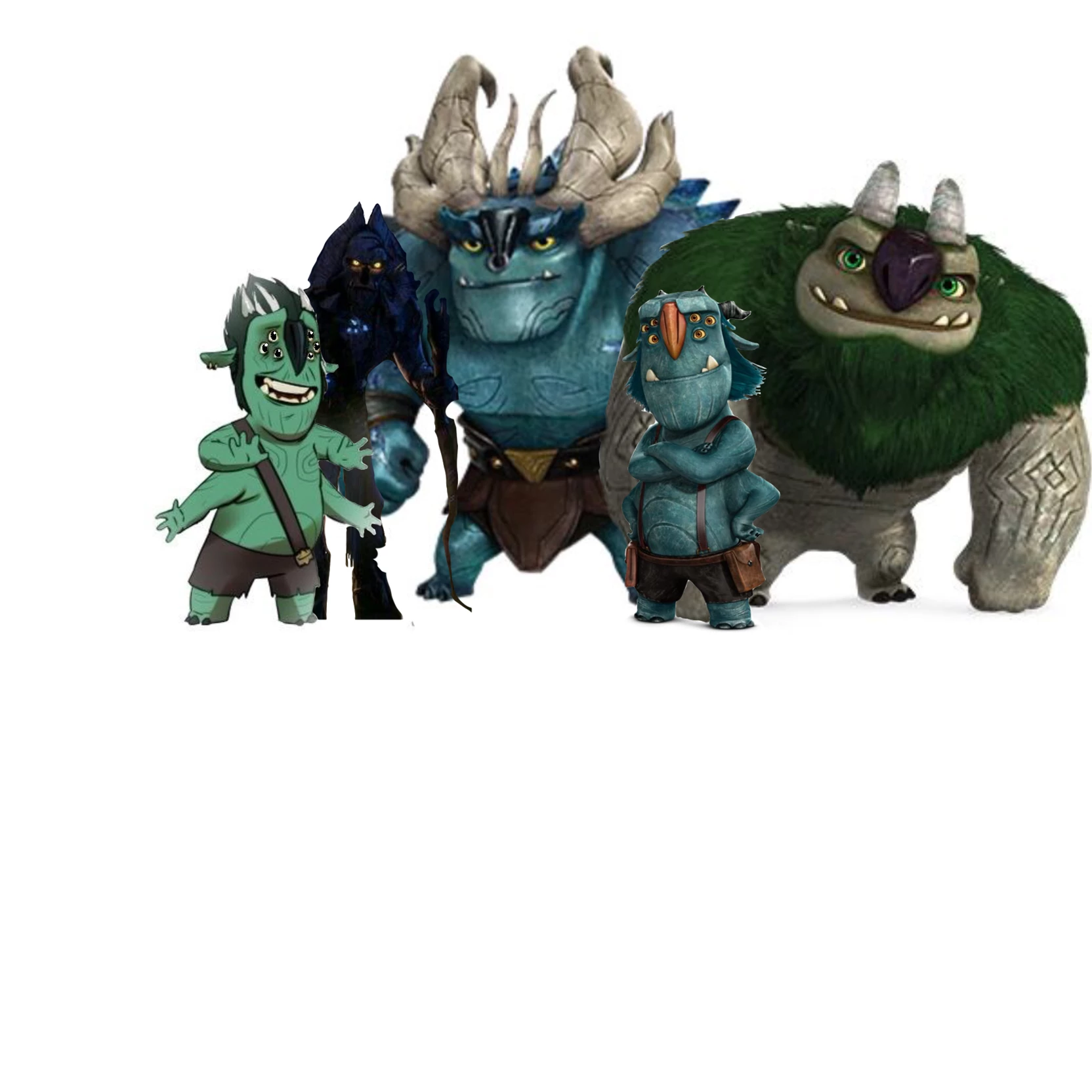 draal, Argh, blinky, angol rot, and blinky's brother thumbnail