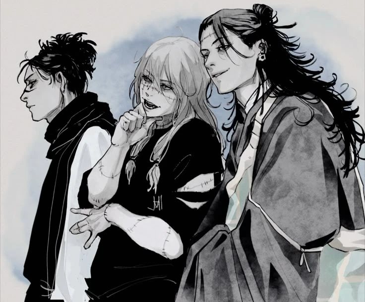 drunken Kenjaku, Mahito and Choso😵‍💫🥴 thumbnail