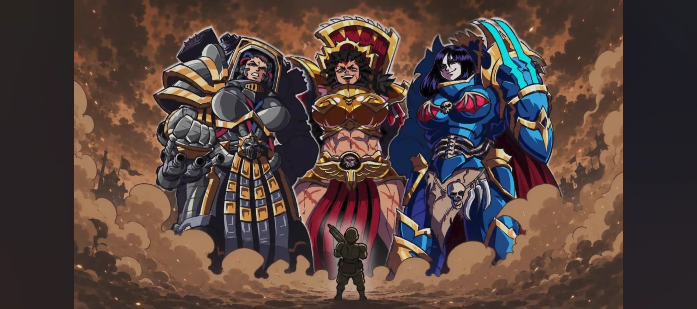 Female primarchs: Perturabo, Angron, Konrad Curze thumbnail