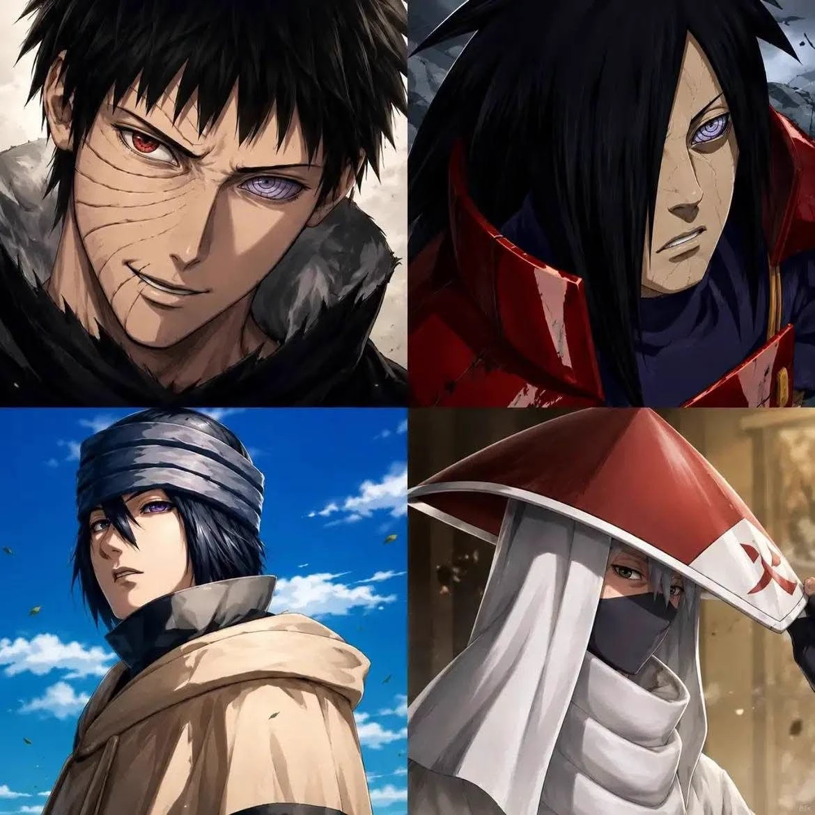 ☆ Kakachi Sasuke Madara Obito ★ thumbnail